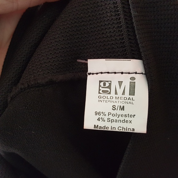 Gold Medal Women's Leggings Size Small Black - Picture 4 of 4